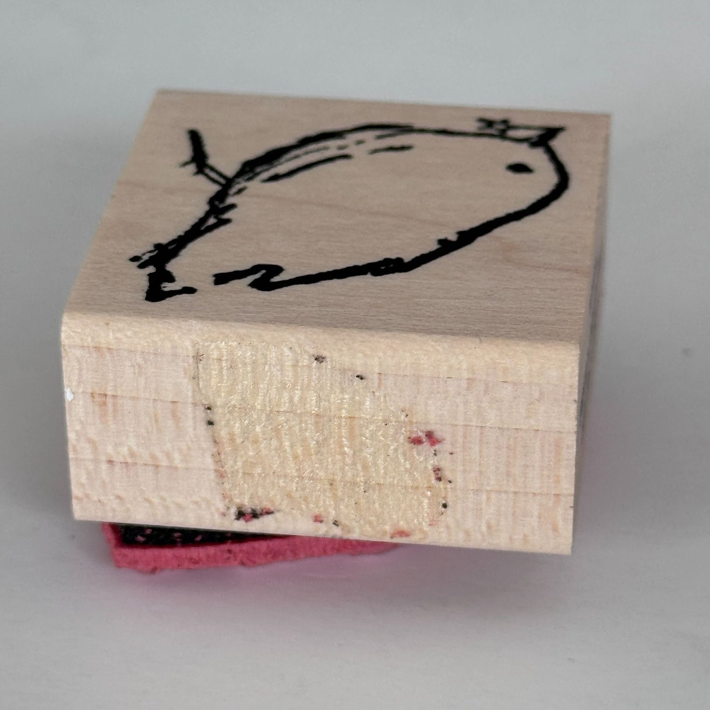 Stampotique Rubber Stamp Bird Spring Animal Cardmaking Paper Crafts Scrapbooking Nature Garden Perched Garden