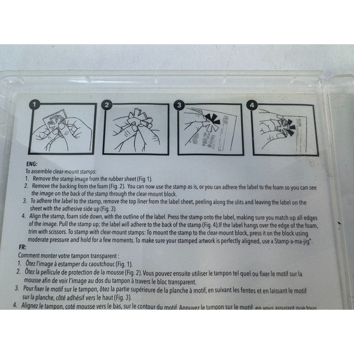 Stampin Up Clear Mount Rubber Stamp Set Create a Cupcake Happy Birthday Candle