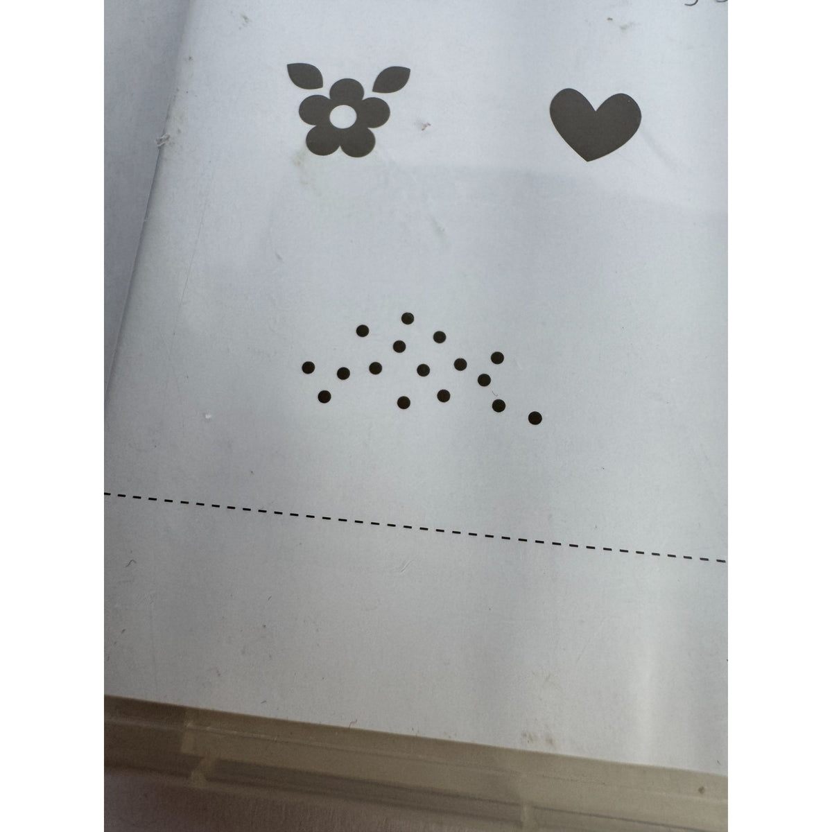 Stampin Up Clear Mount Rubber Stamp Set Create a Cupcake Happy Birthday Candle