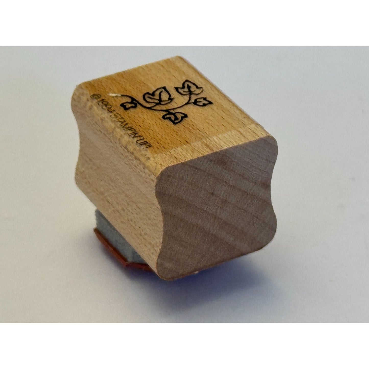 Stampin Up Rubber Stamp With Ivy Leaf  Leaves Nature Card Making Small Crafting