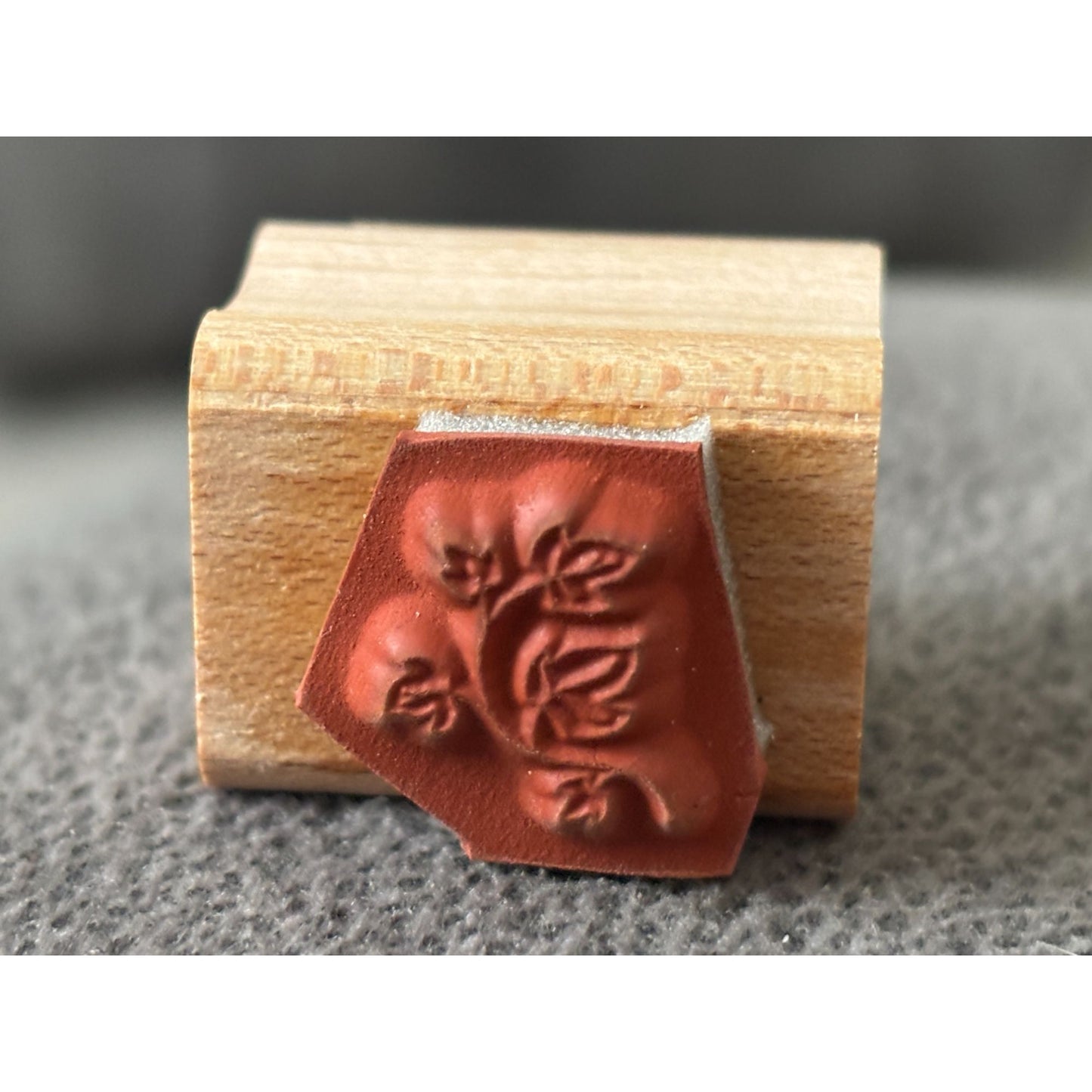 Stampin Up Rubber Stamp With Ivy Leaf  Leaves Nature Card Making Small Crafting