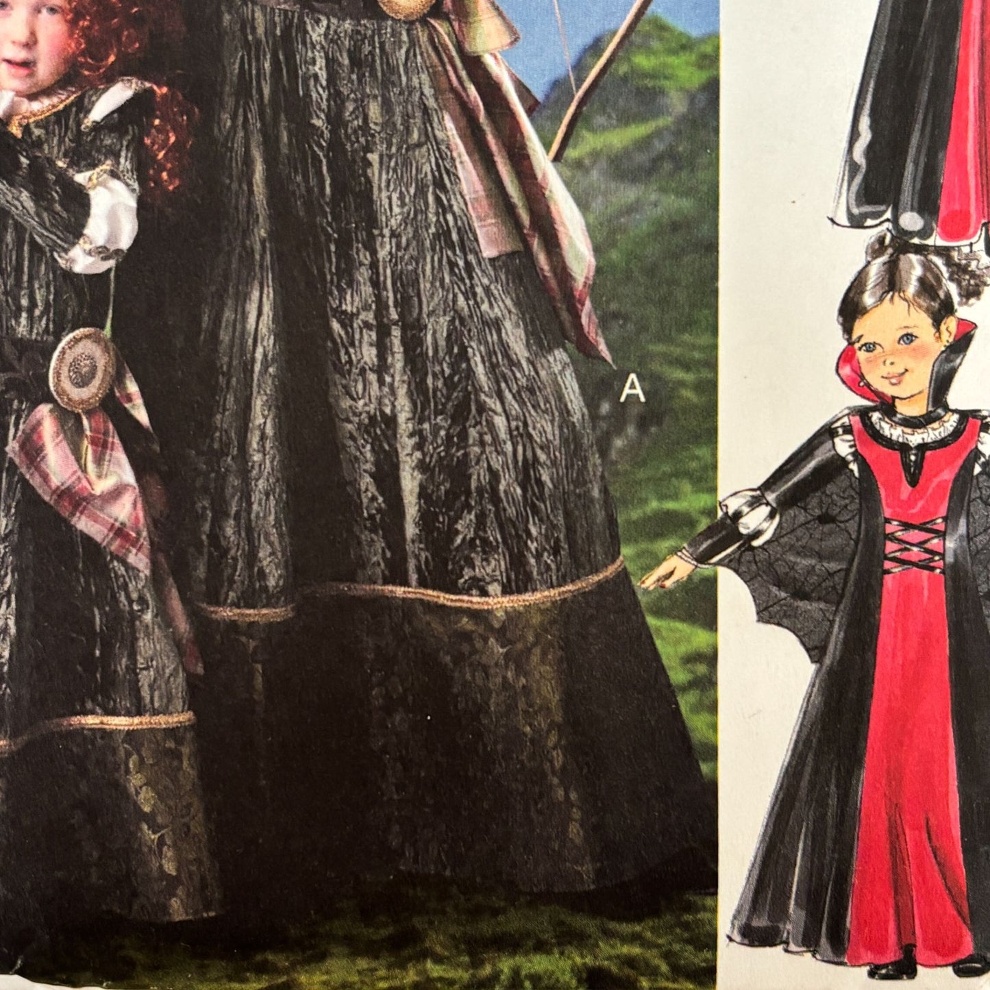 McCalls Sewing Pattern M6817 Medieval Costume Dress Cape Fantasy Archer Cosplay 8-22 Uncut Halloween