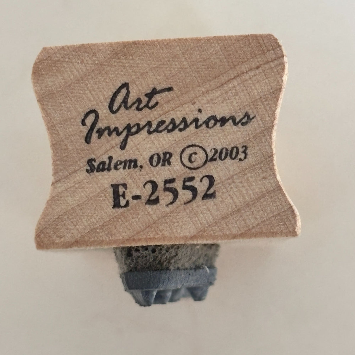 Art Impressions Rubber Stamp Music Cardmaking Word Musician Elegant Script Craft Calligraphy Scrapbooking