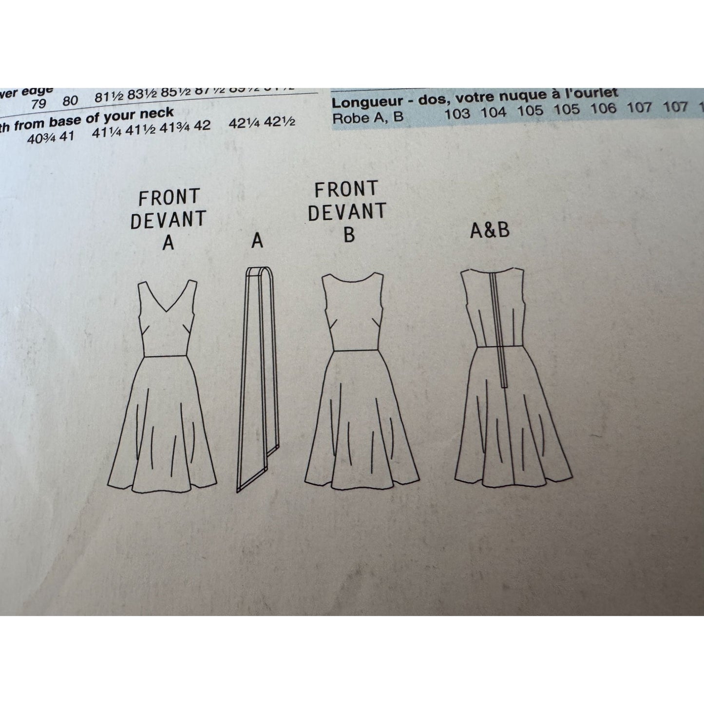 Y2K Fit and Flare Dress Sewing Pattern Butterick B4957 Sleeveless Dress Sash 2000s Retro 16-22