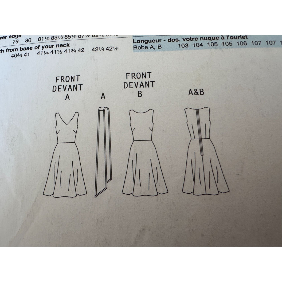 Y2K Fit and Flare Dress Sewing Pattern Butterick B4957 Sleeveless Dress Sash 2000s Retro 16-22