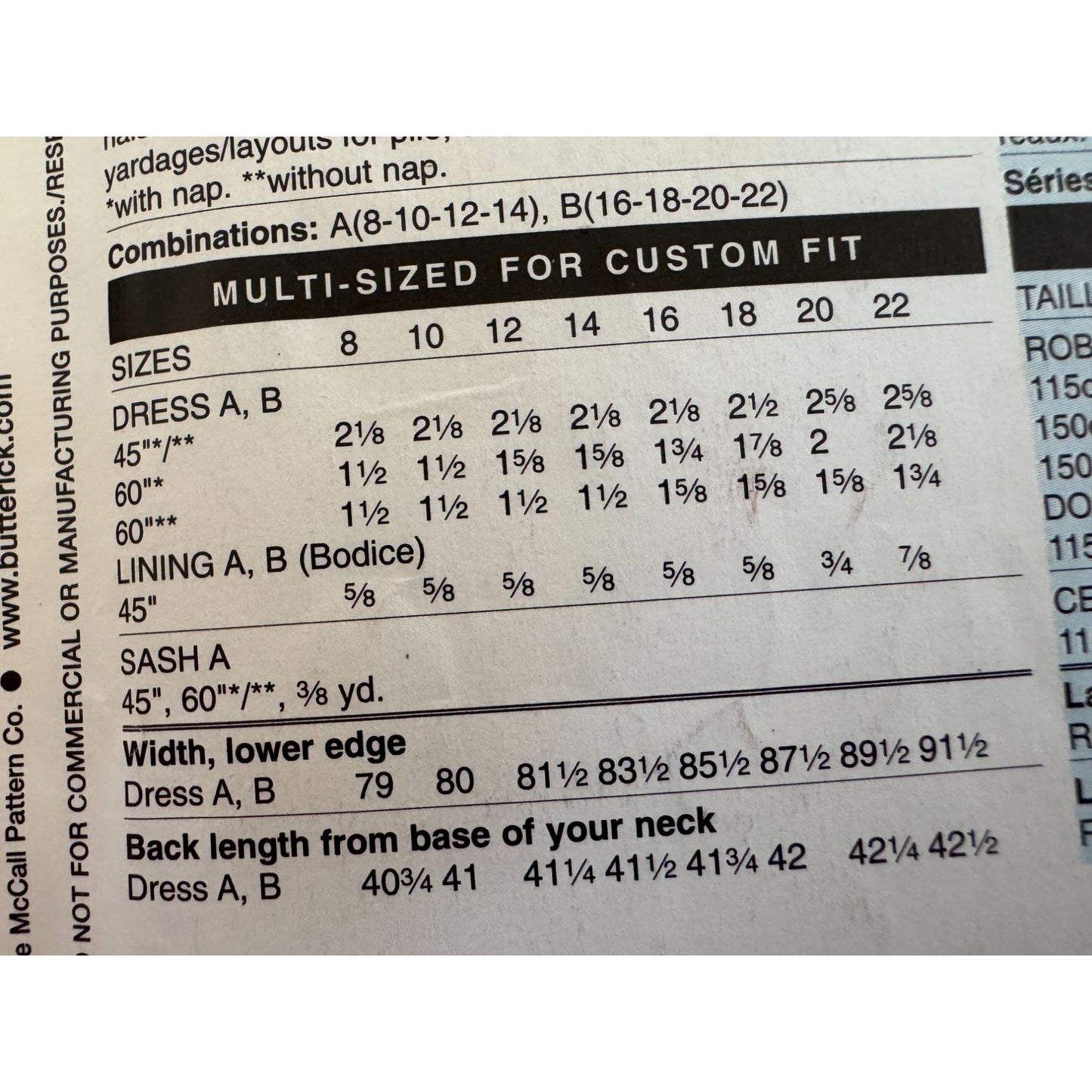 Y2K Fit and Flare Dress Sewing Pattern Butterick B4957 Sleeveless Dress Sash 2000s Retro 16-22