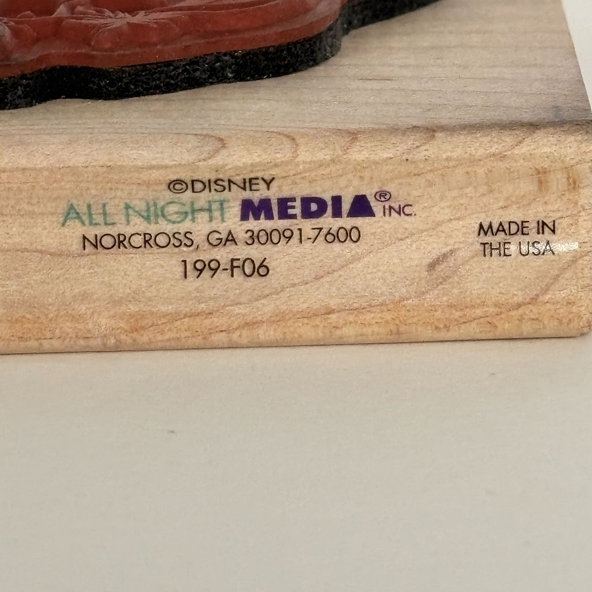 All Night Media Rubber Stamp Disney Eeyore Butterfly Cardmaking Winnie the Pooh