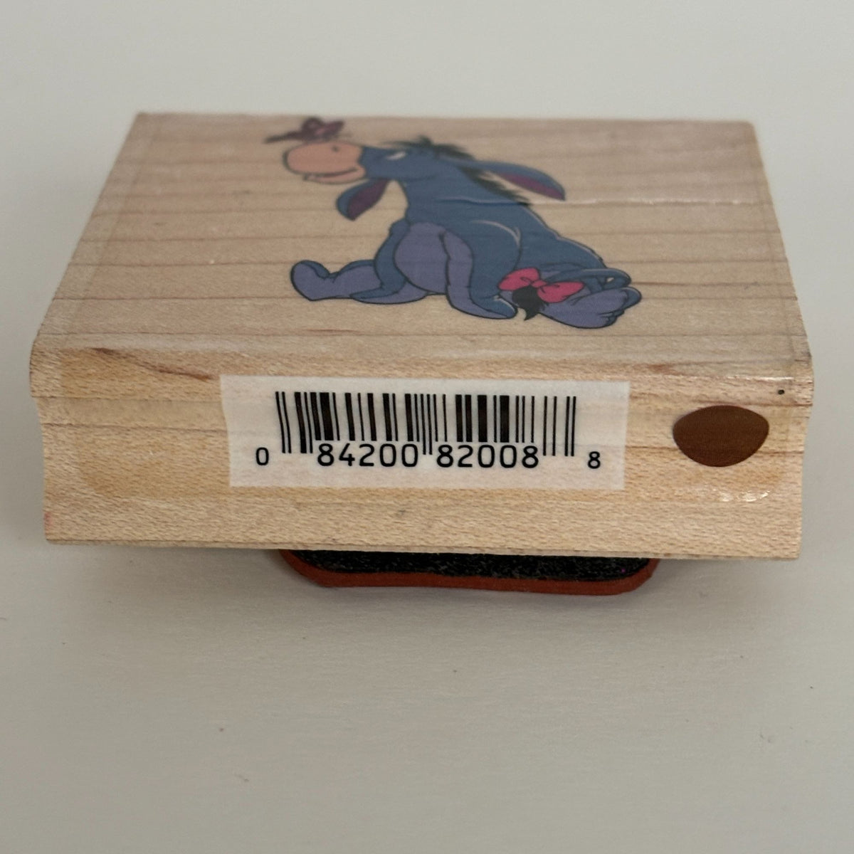 All Night Media Rubber Stamp Disney Eeyore Butterfly Cardmaking Winnie the Pooh