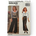 Butterick Sewing Pattern 6479 90s Wide Leg Pants Power Blouse Outfit 12 14 16 UC