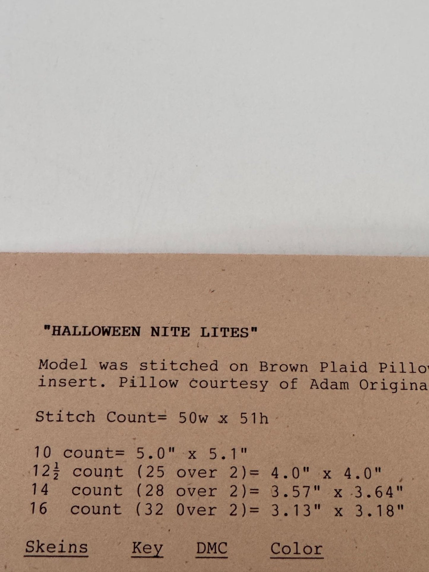 Stitches From The Heartland Cross Stitch Patterns Halloween Trick or Treatin