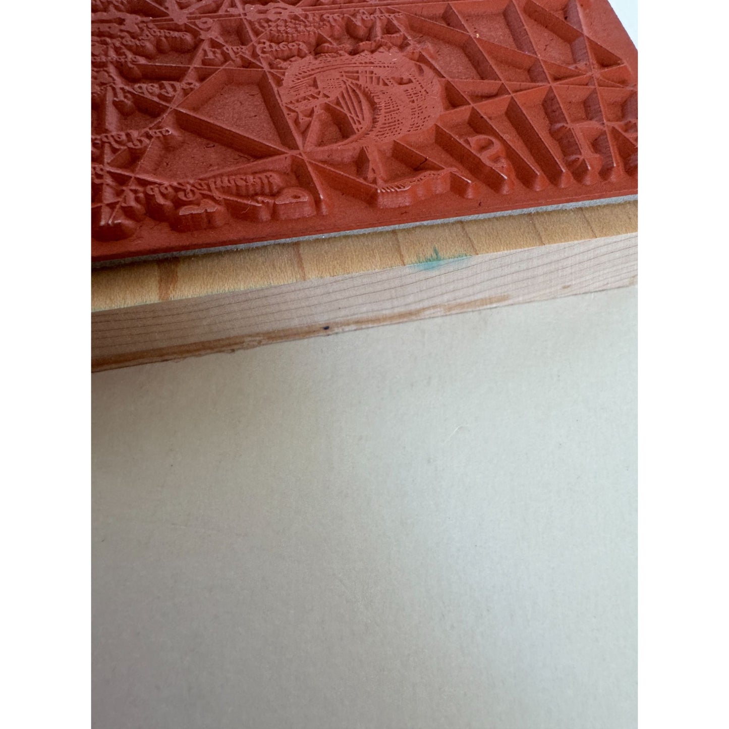 Stampin Up Rubber Stamp Old World Map Travel Nautical History Card Making Large