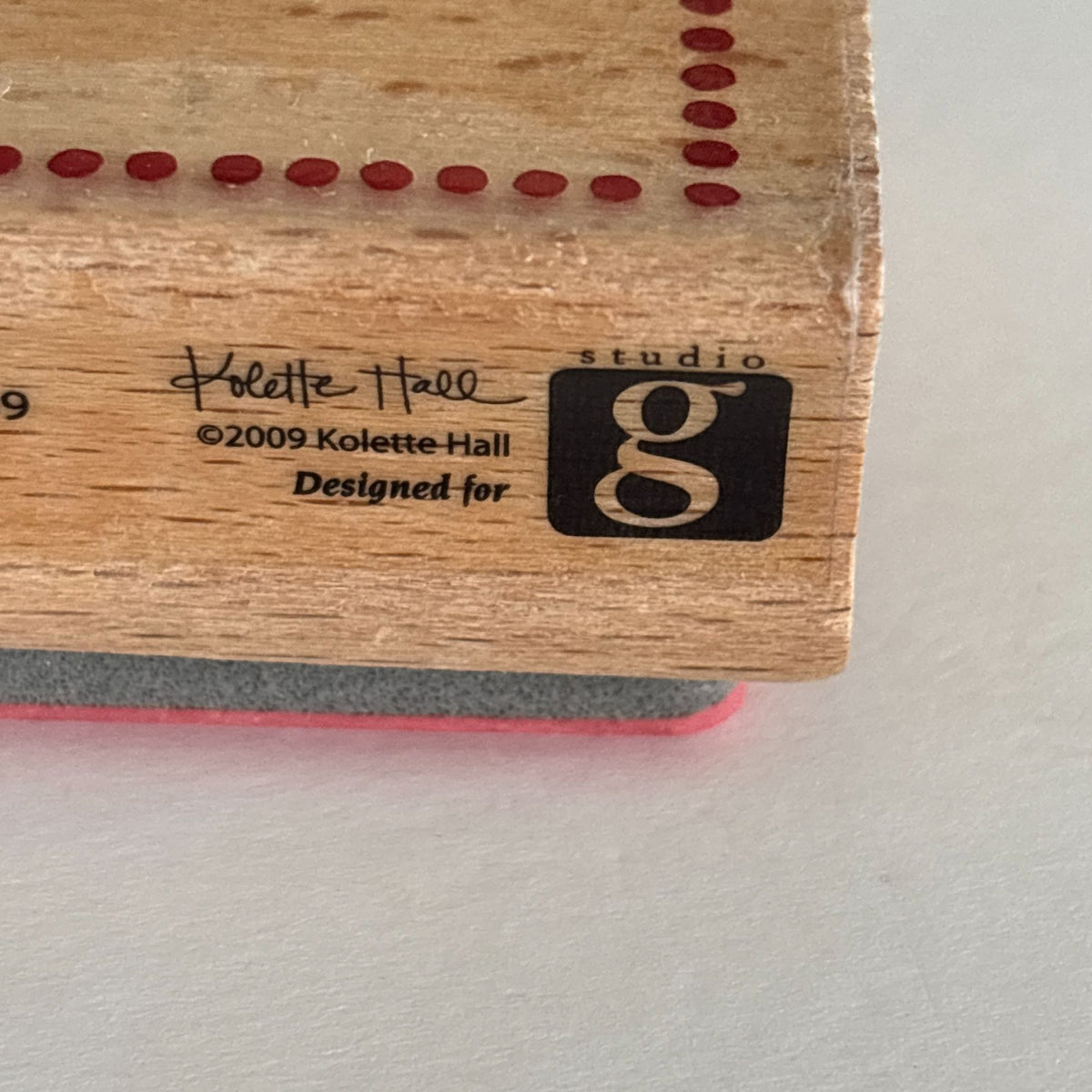Hampton Art Studio G Rubber Stamp 100 Percent In Love Romantic Sentiment Craft Cardmaking