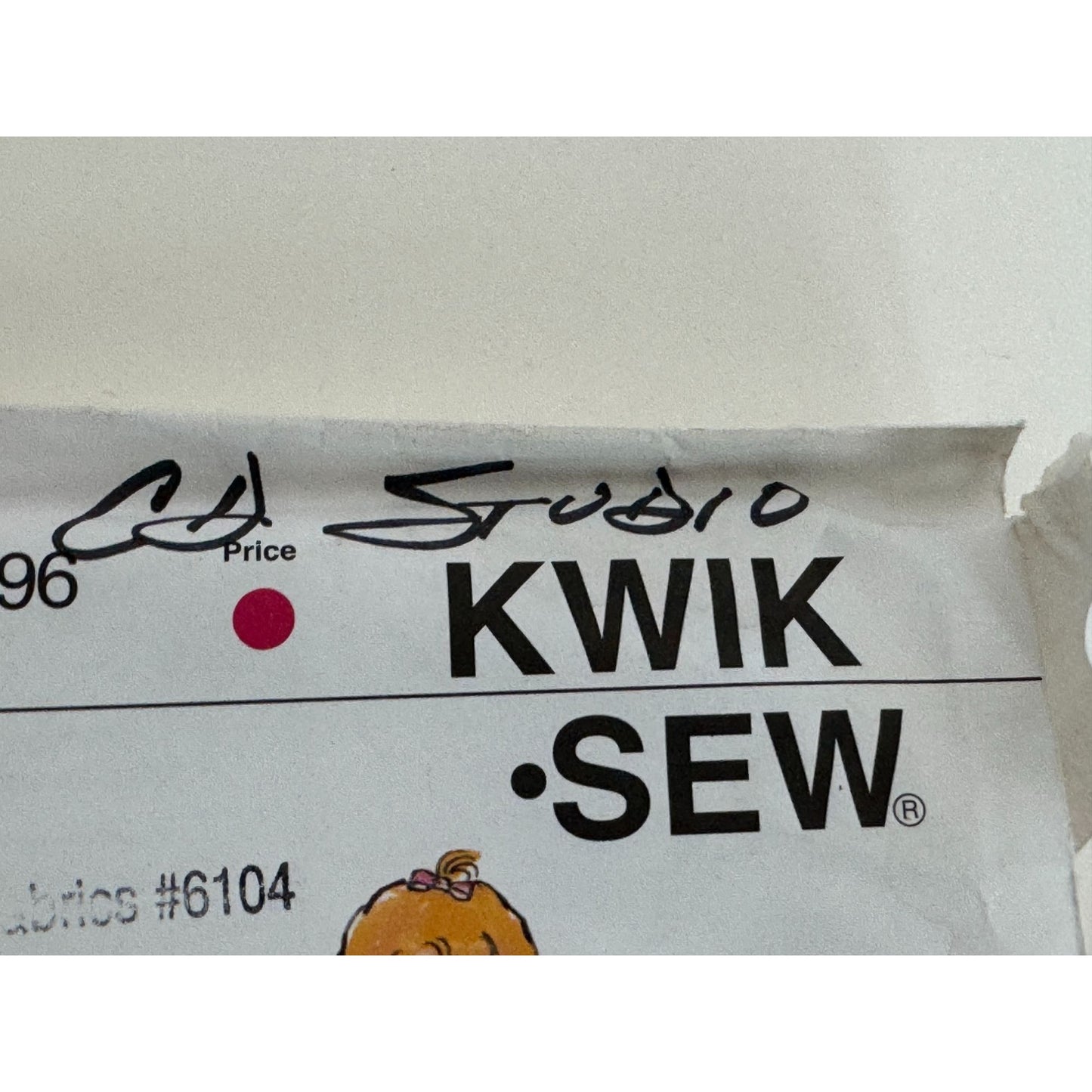 Kwik Sew Sewing Pattern 2296 Baby Jumpsuits Rompers Snaps Newborn to 18M Uncut