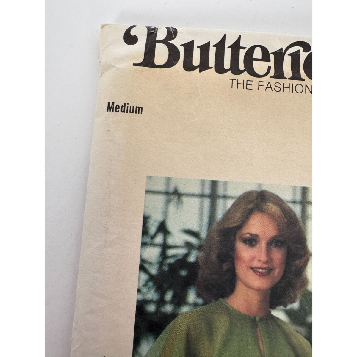 Butterick Sewing Pattern 5341 Blouse Top Capelet Layers Medium 1970s Vintage UC