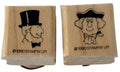 Stampin Up Rubber Stamps Abraham Lincoln George Washington Presidents Patriotic