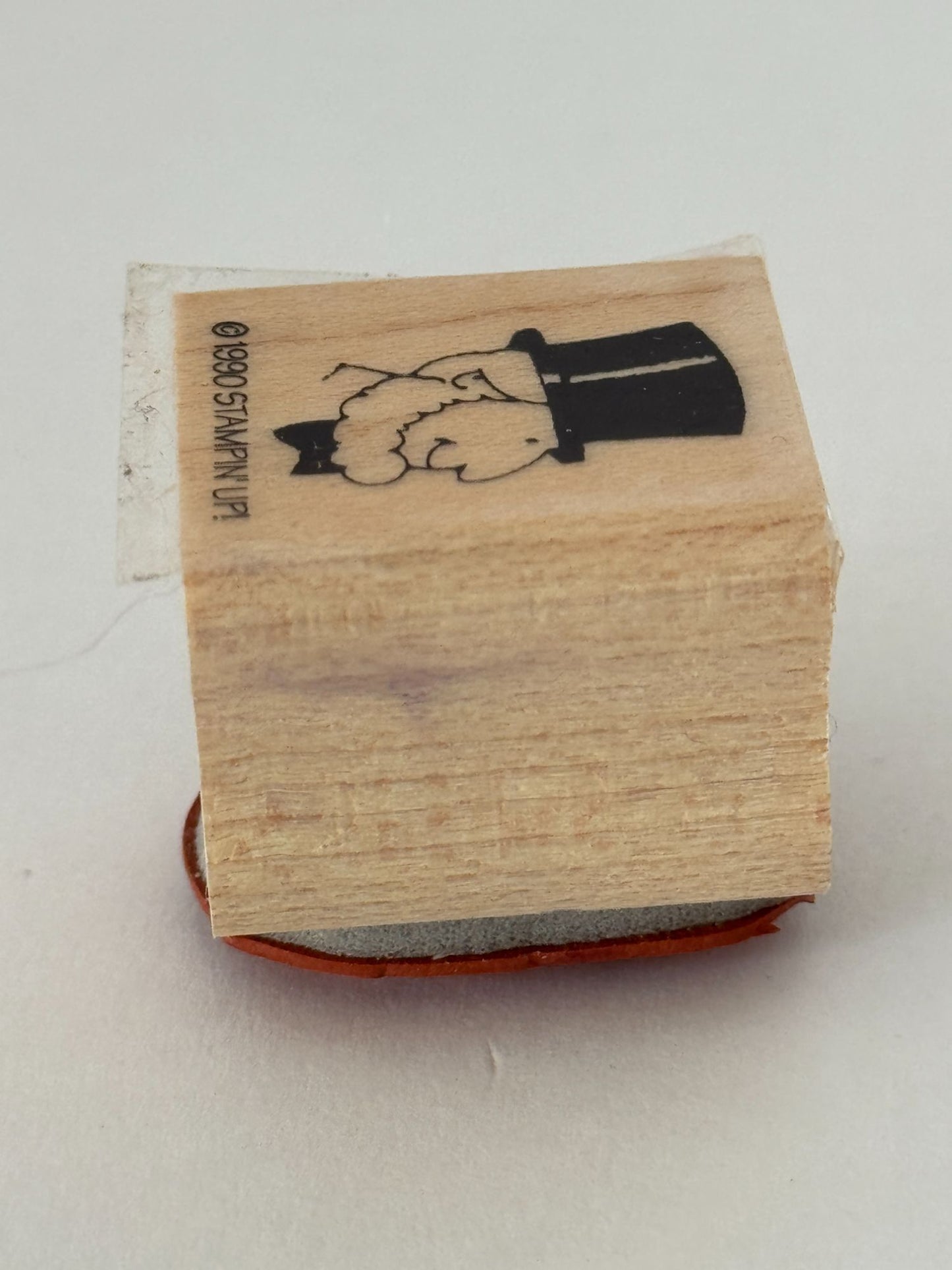 Stampin Up Rubber Stamps Abraham Lincoln George Washington Presidents Patriotic