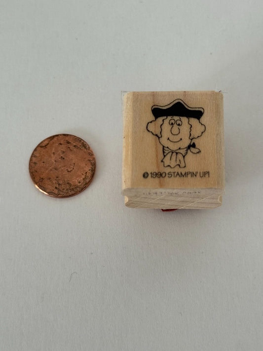 Stampin Up Rubber Stamps Abraham Lincoln George Washington Presidents Patriotic