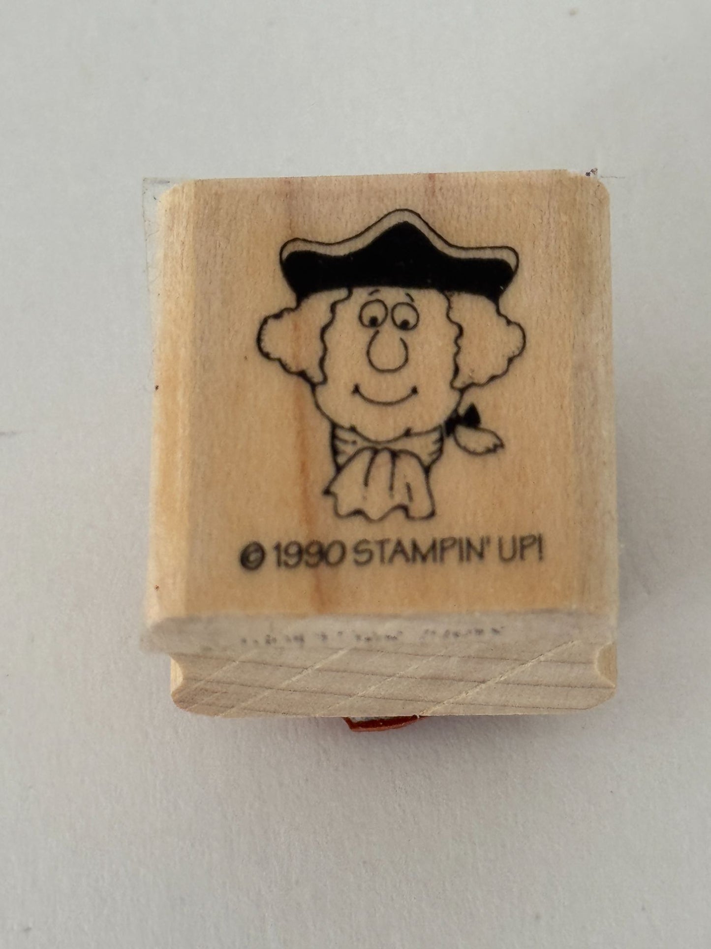 Stampin Up Rubber Stamps Abraham Lincoln George Washington Presidents Patriotic