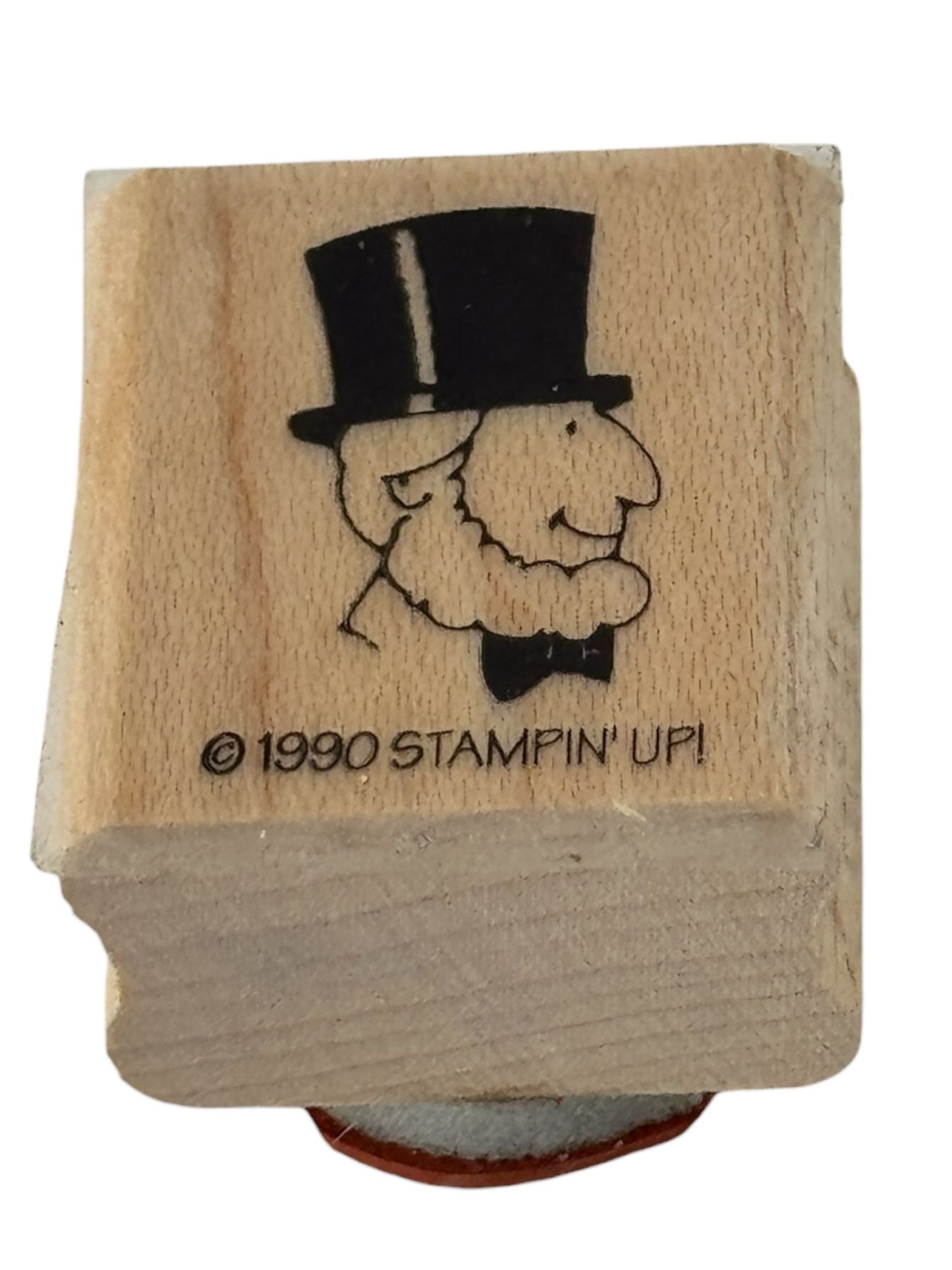 Stampin Up Rubber Stamps Abraham Lincoln George Washington Presidents Patriotic