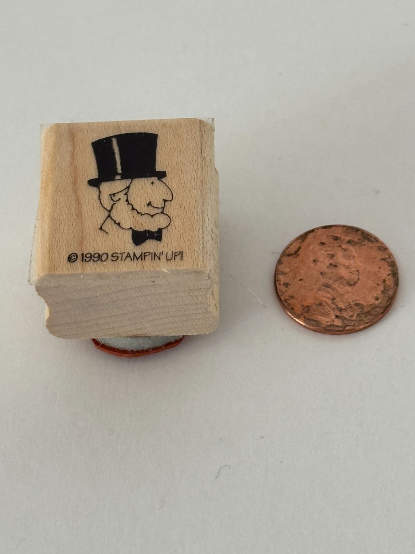 Stampin Up Rubber Stamps Abraham Lincoln George Washington Presidents Patriotic