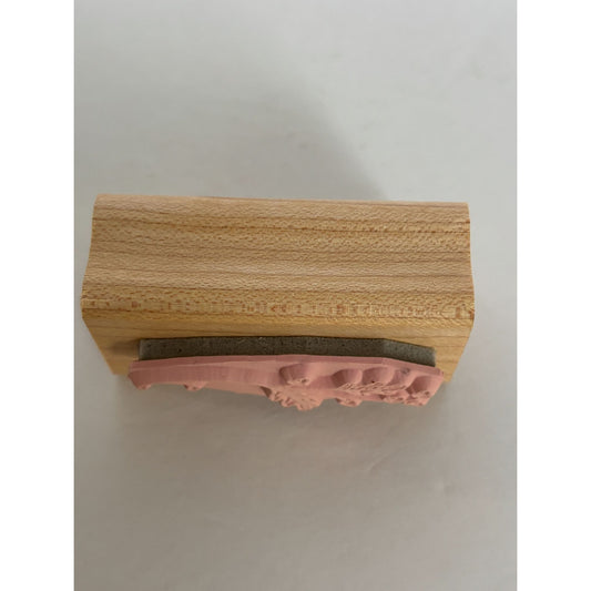 Stampin Up Rubber Stamp Oak Leaf Acorn Flourish Fall Autumn Edge Thanksgiving
