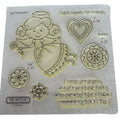 CTMH My Acrylix Acrylic Stamp Set Angel Friends Friendship Thank Heaven B1435
