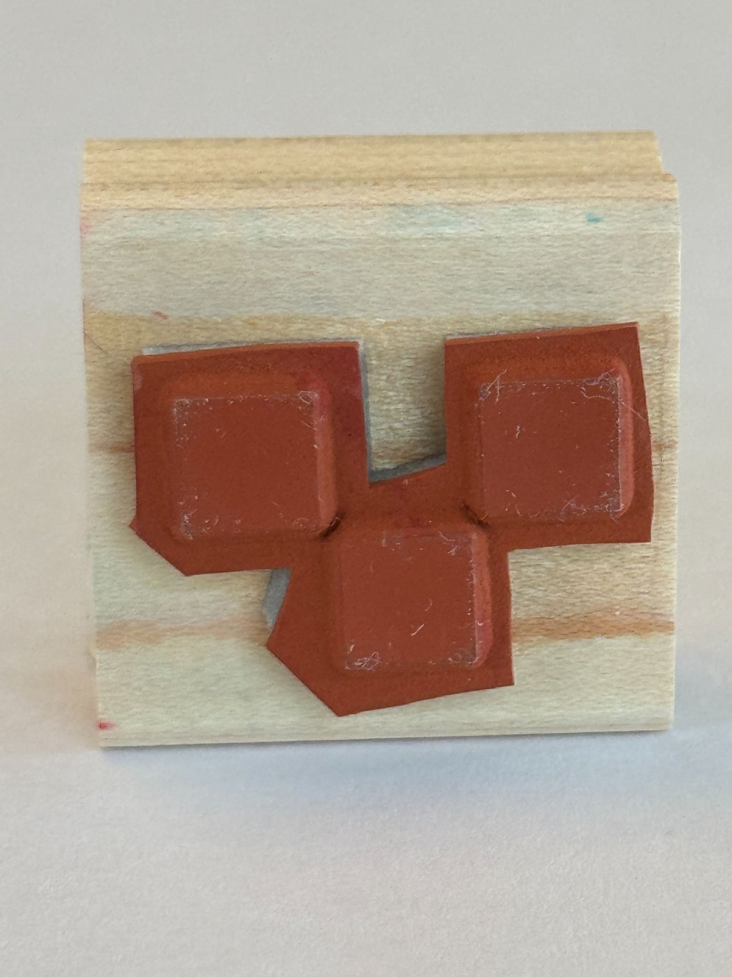 Stampin Up Rubber Stamp Set Cherries Checks Posies Floral Cherry Flower Craft
