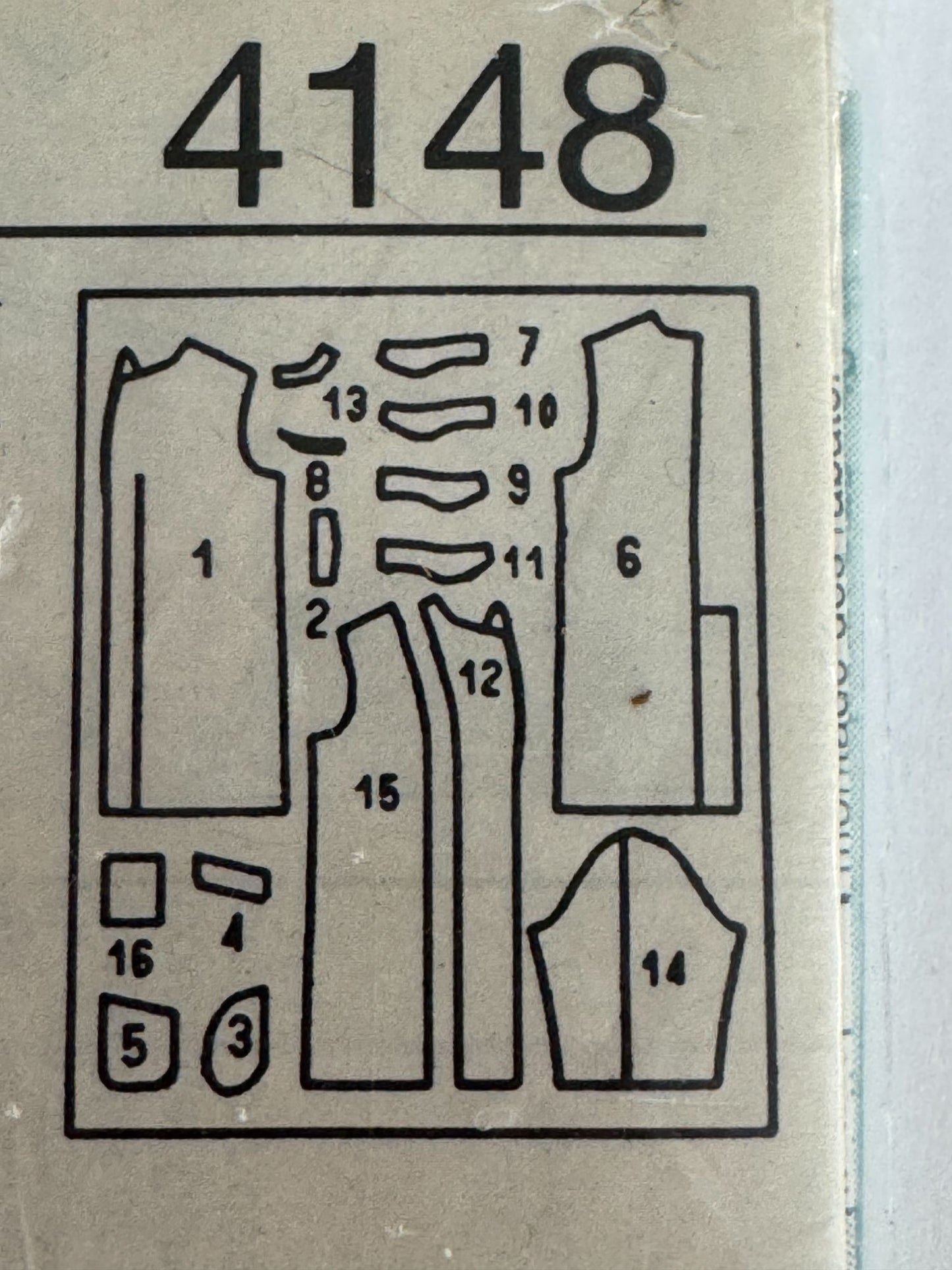 Burda Sewing Pattern 4148 Mens Long Double-Breasted Coat Winter Career 38-48 UC