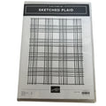 Stampin Up Cling Rubber Stamp Sketched Plaid Background Christmas Cardmaking Big