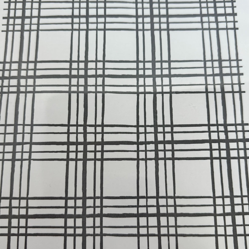 Stampin Up Cling Rubber Stamp Sketched Plaid Background Christmas Cardmaking Big