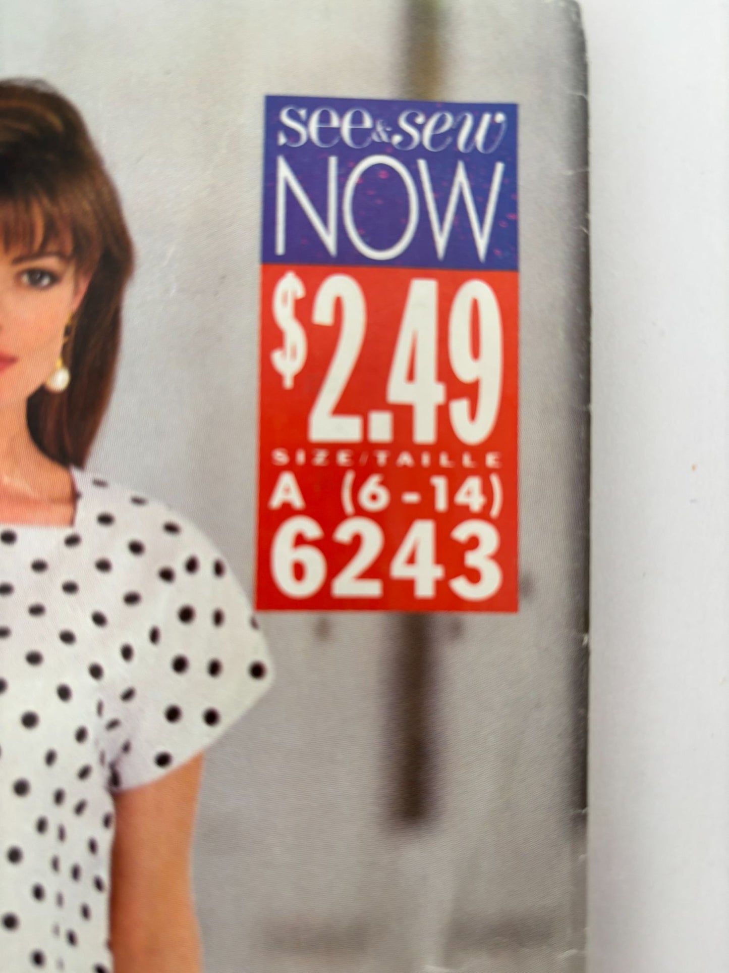 Butterick Sewing Pattern 6243 Sheath Dress 90s Minimalist Easy UC 6 8 10 12 14