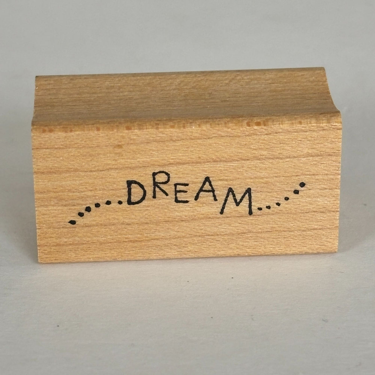 Lockheart Stamp Co Rubber Stamp Dream Cardmaking Word Inspirational Sentiment Journaling Craft
