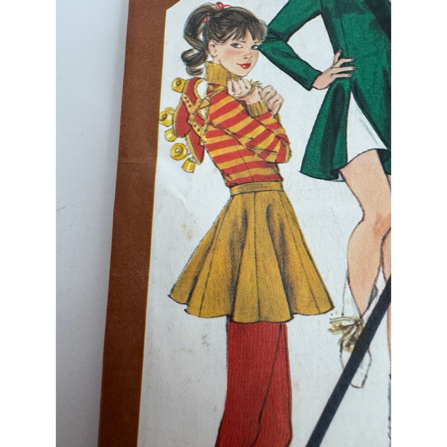 Simplicity Sewing Pattern 5598 Young Junior Teen Cheerleader Skating Costumes UC