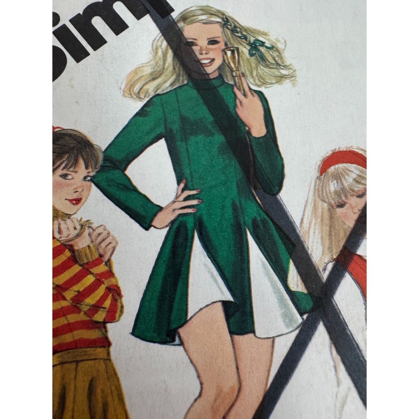 Simplicity Sewing Pattern 5598 Young Junior Teen Cheerleader Skating Costumes UC