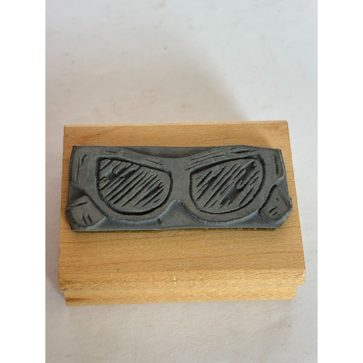 Sunglasses Rubber Stamp Ski Goggles Winter Sports Card Making