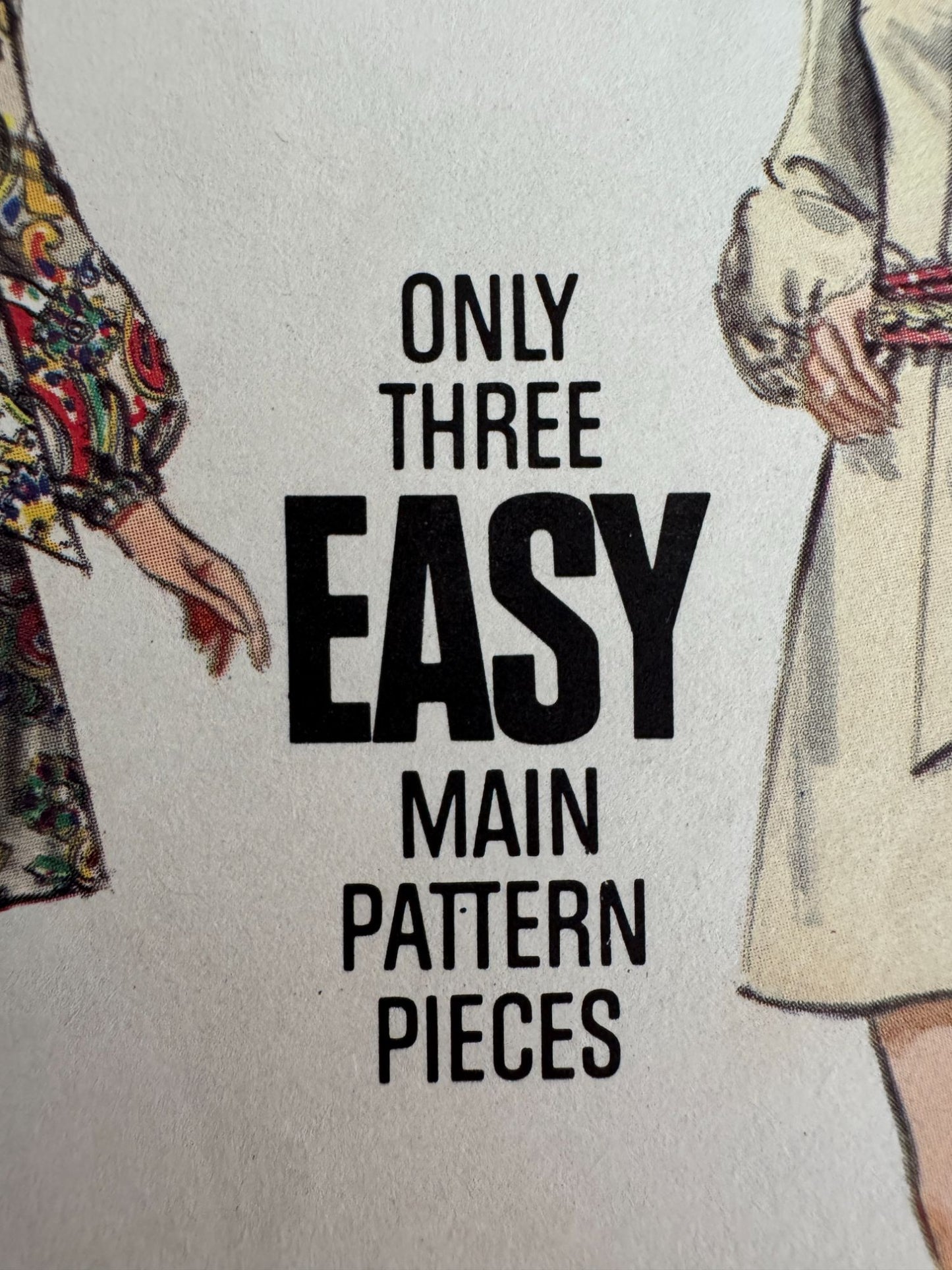 Butterick Sewing Pattern 5654 Mod A-Line Dress Vintage 1960s 12 Bust 34 Uncut
