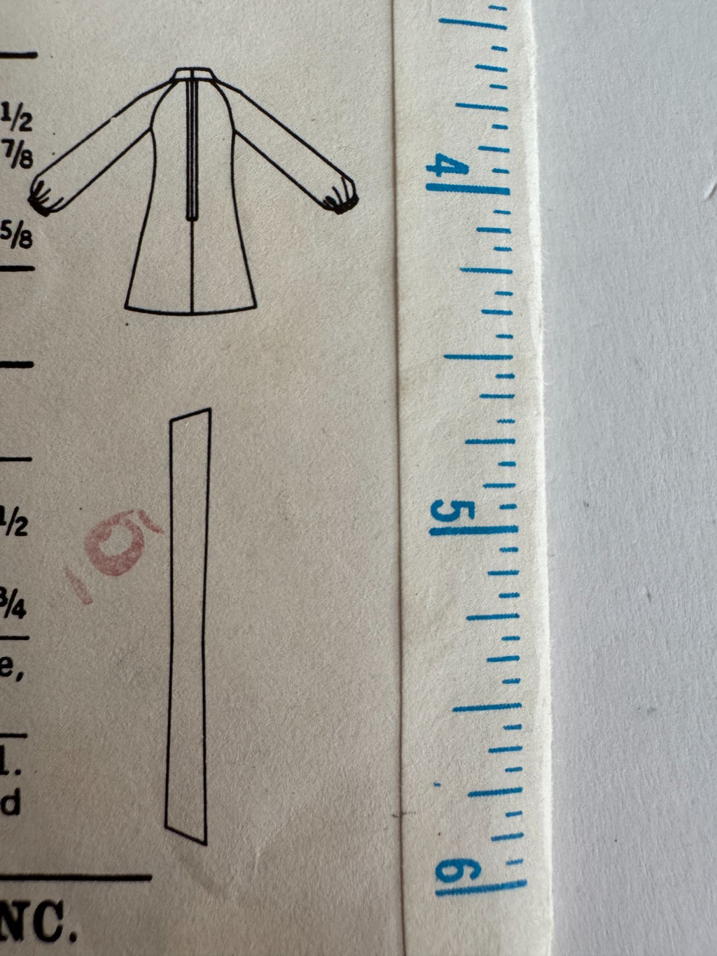 Butterick Sewing Pattern 5654 Mod A-Line Dress Vintage 1960s 12 Bust 34 Uncut