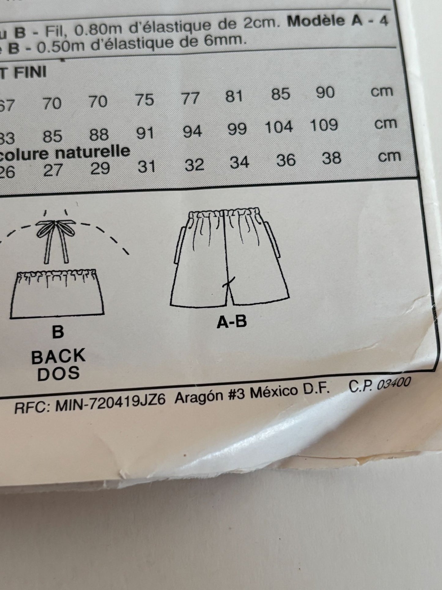 McCalls Sewing Pattern 2167 Girls Top and Shorts Set Summer Outfit Easy 3-6 UC