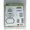 Stampin Up Labels to Love Rubber Stamps Christmas Gift Tag Card Making Holidays