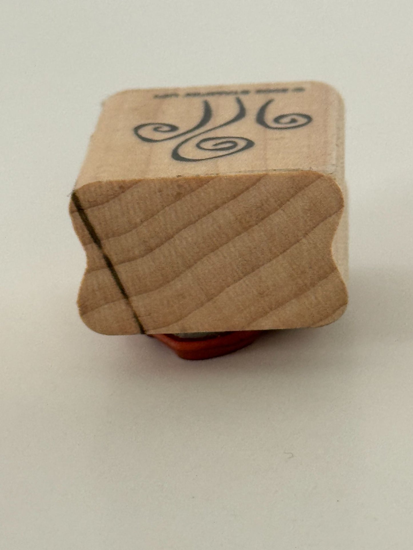 Stampin Up! Rubber Stamps Coffee Mug with Steam Swirls Tea Cup Heart Card Making