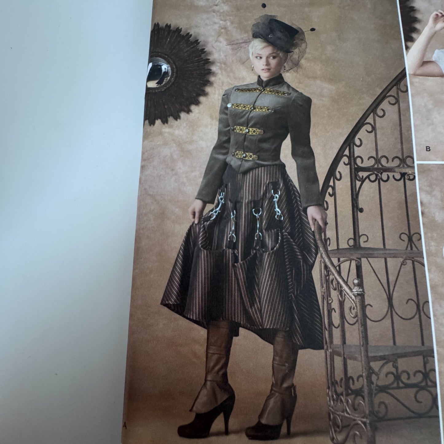 Simplicity Sewing Pattern 1558 Steampunk Costume Victorian Jacket Corset Skirt 14-22 LaQuey Uncut