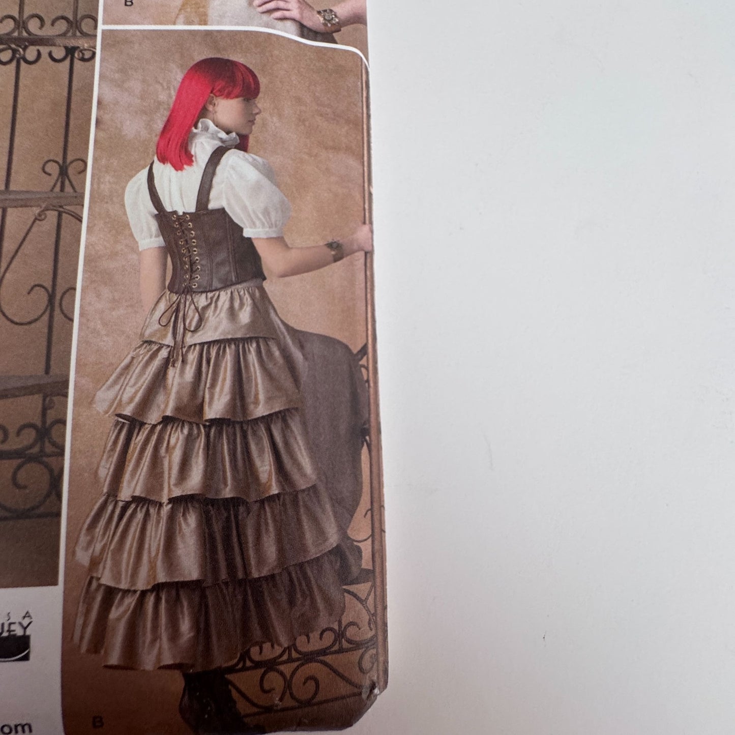 Simplicity Sewing Pattern 1558 Steampunk Costume Victorian Jacket Corset Skirt 14-22 LaQuey Uncut