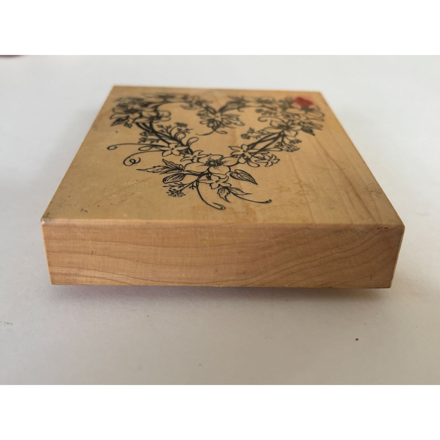 PSX Rubber Stamp Floral Heart Jasmine Flowers Spring Mothers Day Cardmaking Large