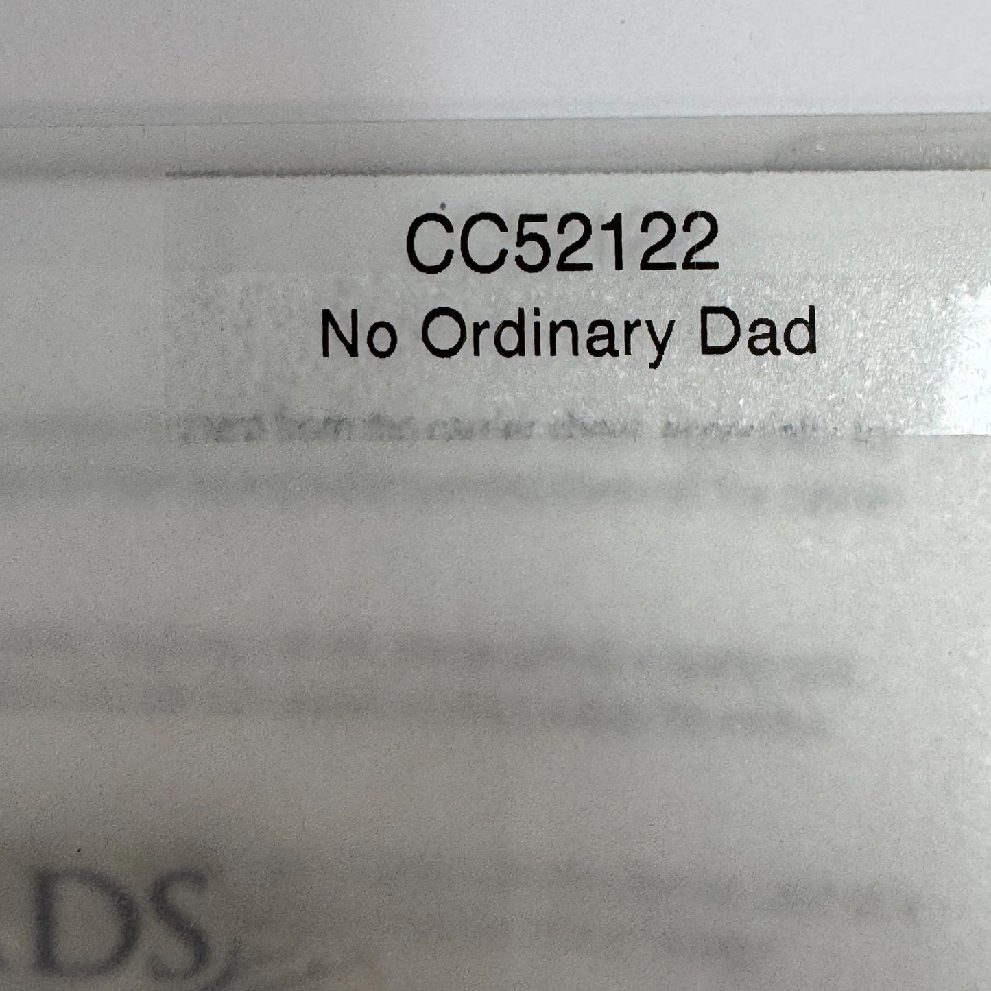 CTMH My Acrylix Acrylic Stamp Set No Ordinary Dad Hero Fathers Day Sentiment