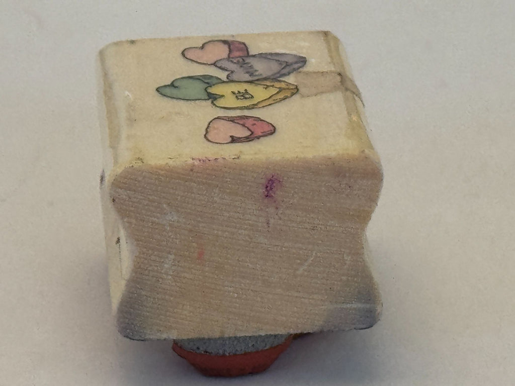 Uptown Rubber Stamp Valentine Hearts Candy Be Mine Holly Pond Hill Love Cards