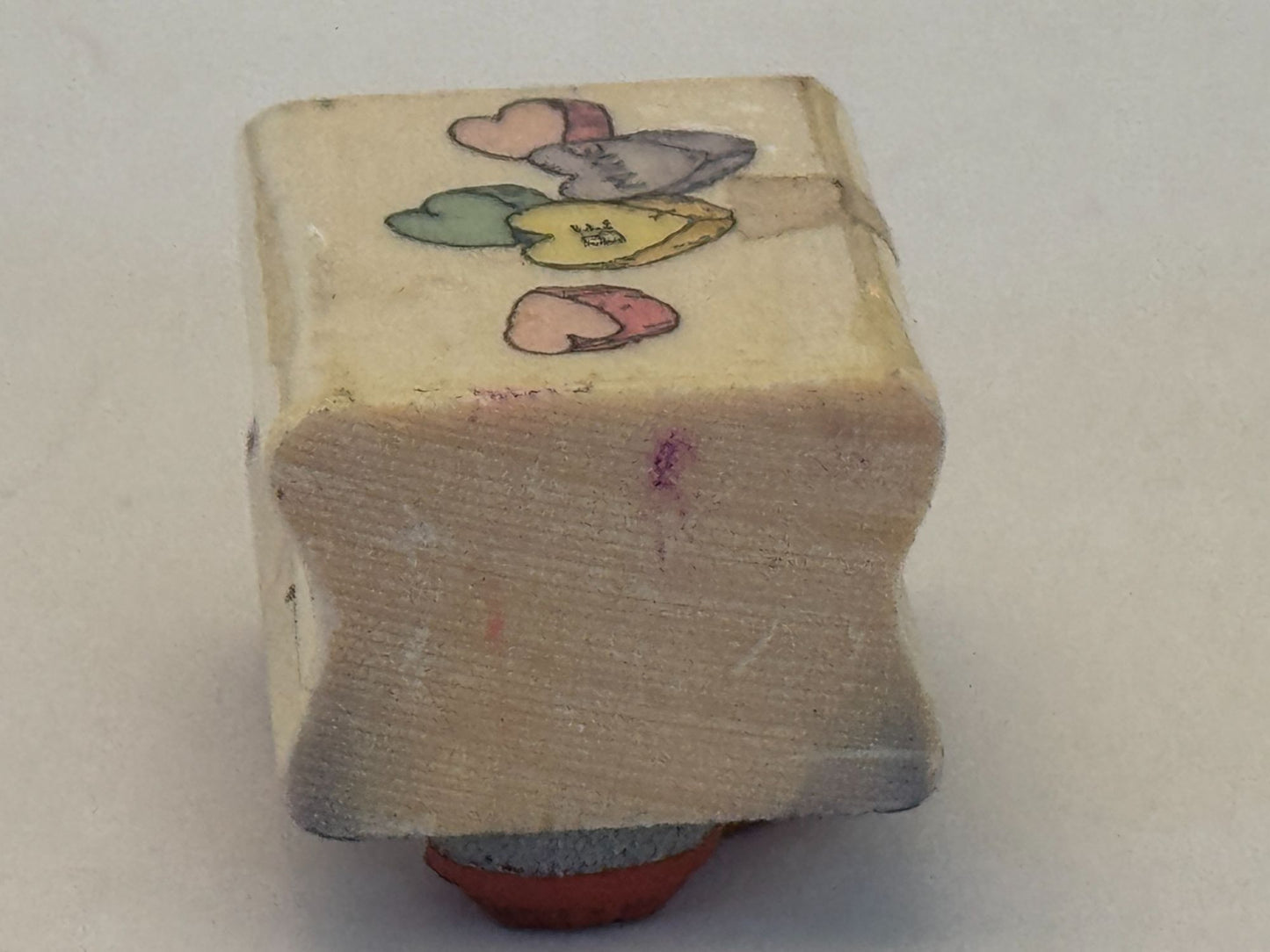 Uptown Rubber Stamp Valentine Hearts Candy Be Mine Holly Pond Hill Love Cards