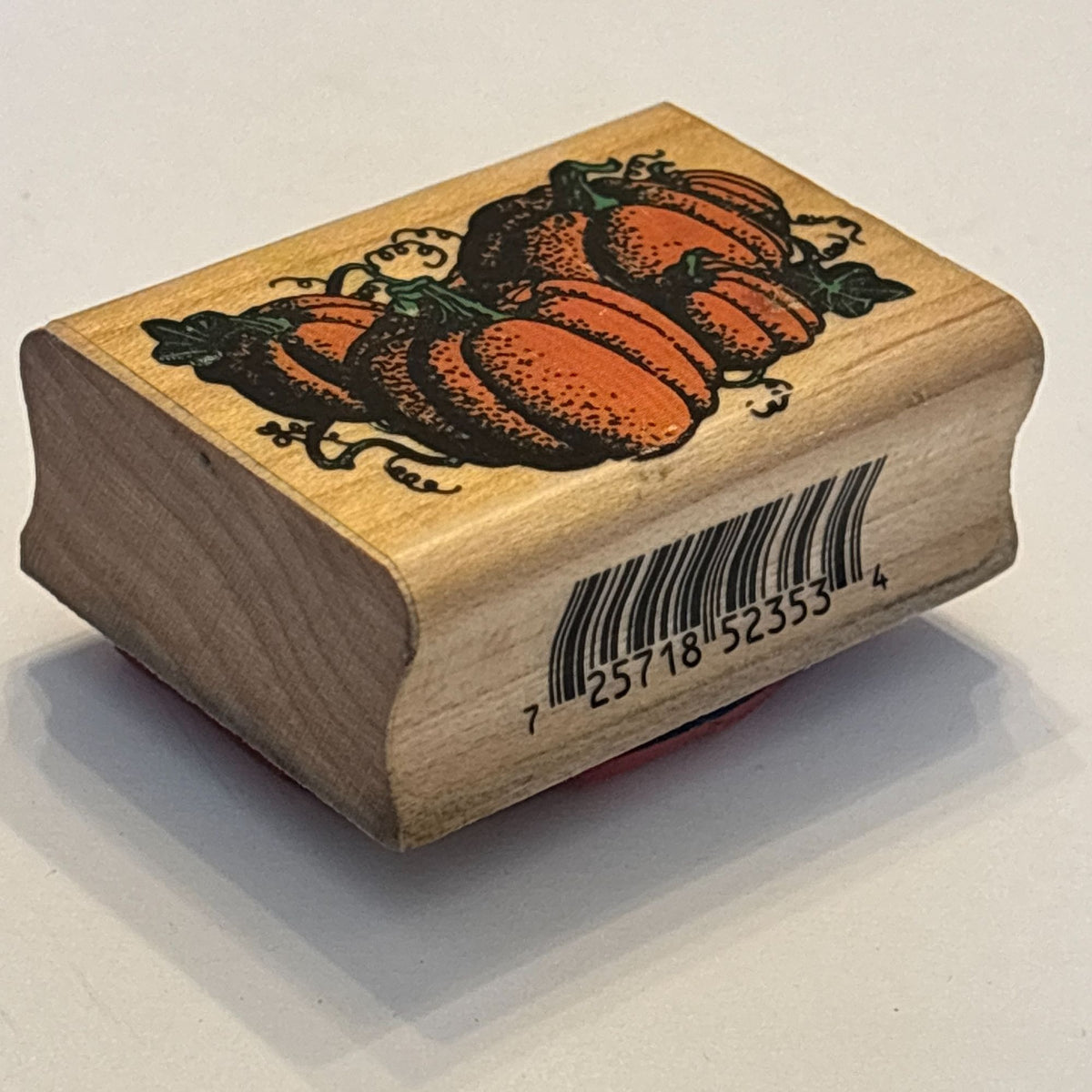 Inkadinkado Rubber Stamp Pumpkin Patch Fall Harvest Halloween Autumn Card Making Season