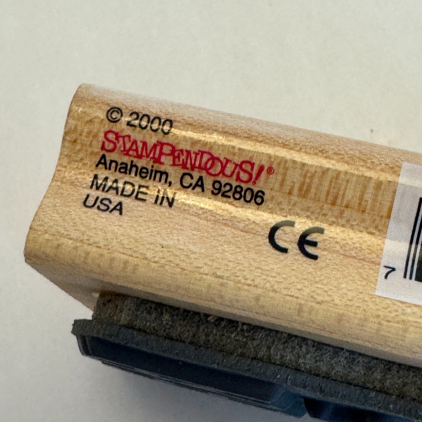 Stampendous Rubber Stamp Friend Characters Asia Collection Brush Stroke Japanese