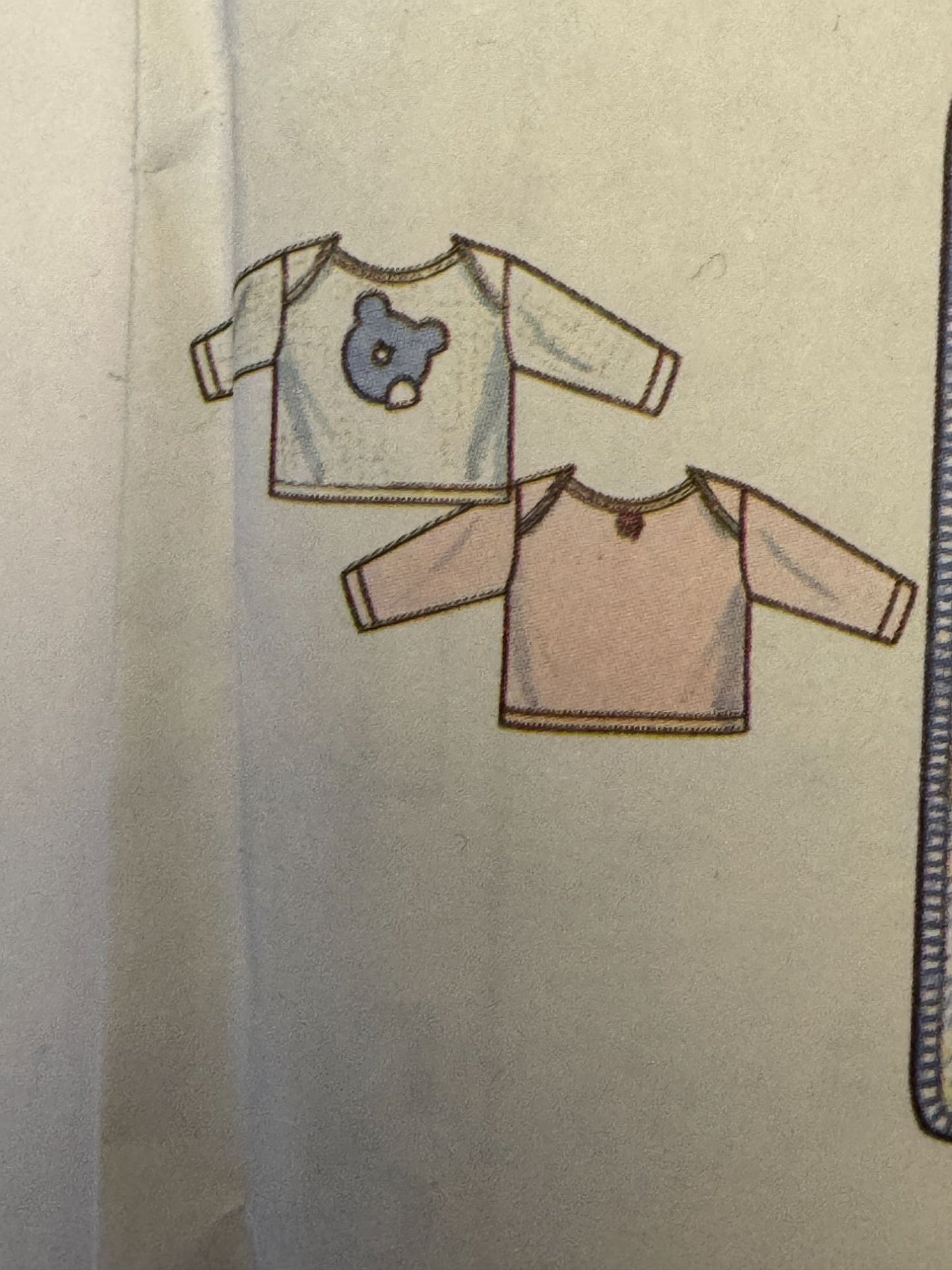 Simplicity Sewing Pattern 7807 Baby Romper Jacket Pants Blanket Winter NB 18M UC