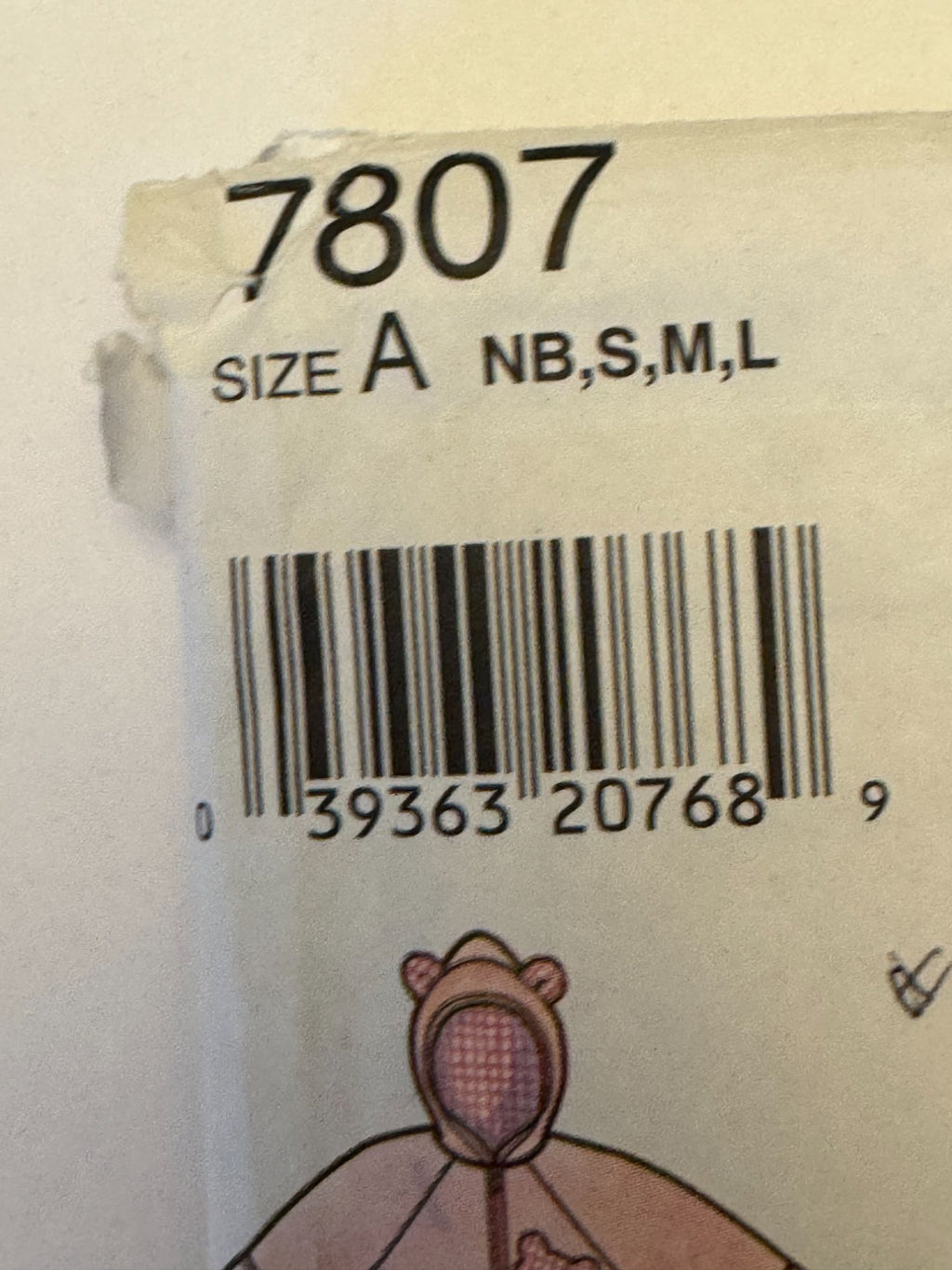 Simplicity Sewing Pattern 7807 Baby Romper Jacket Pants Blanket Winter NB 18M UC